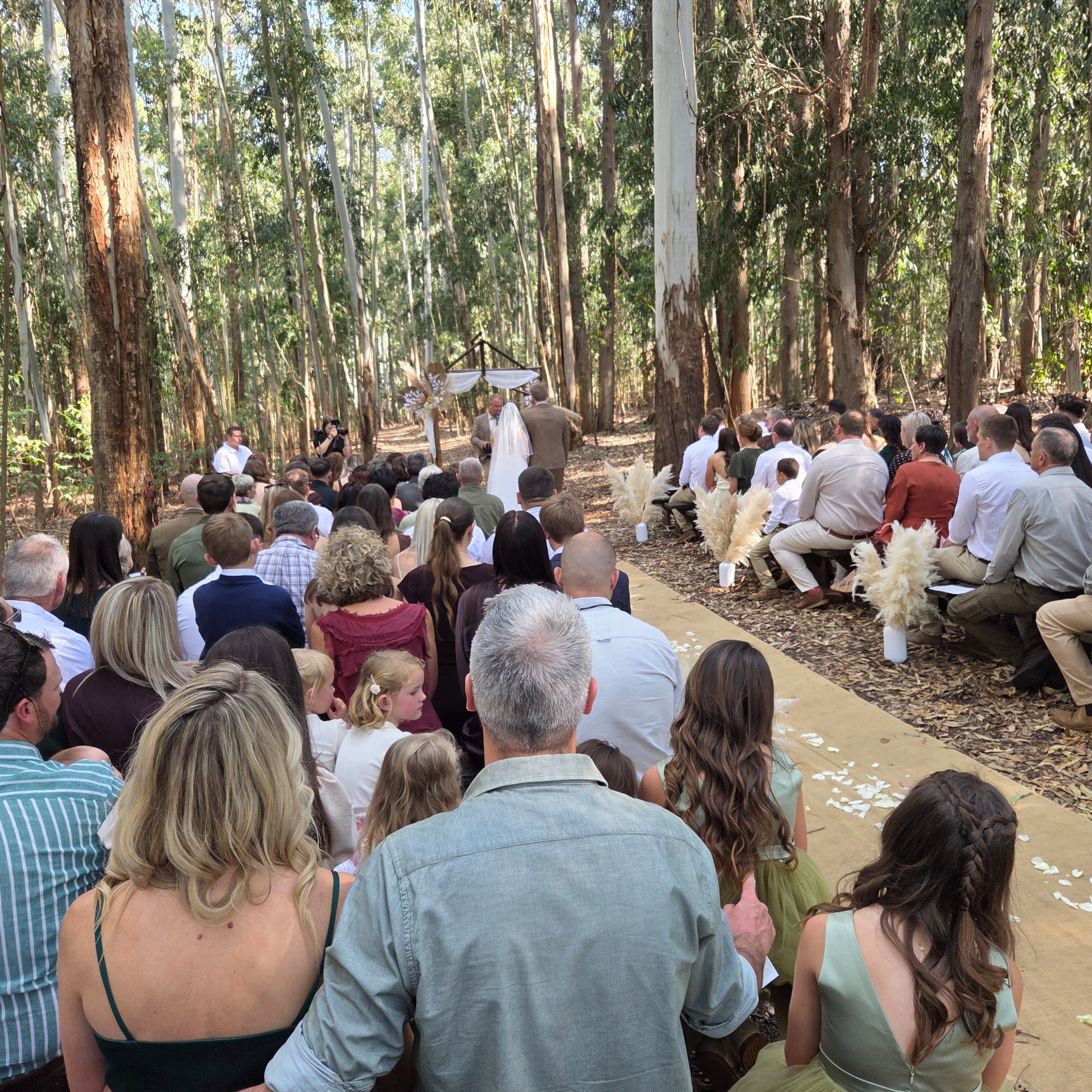 Outdoor Lowveld wedding ceremony